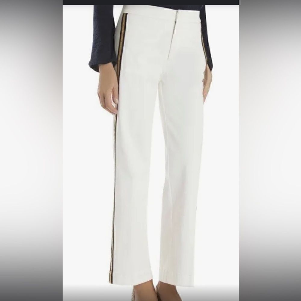 Seafarer White Denim Pants Made In Italy Sz 26 - Picture 2 of 8